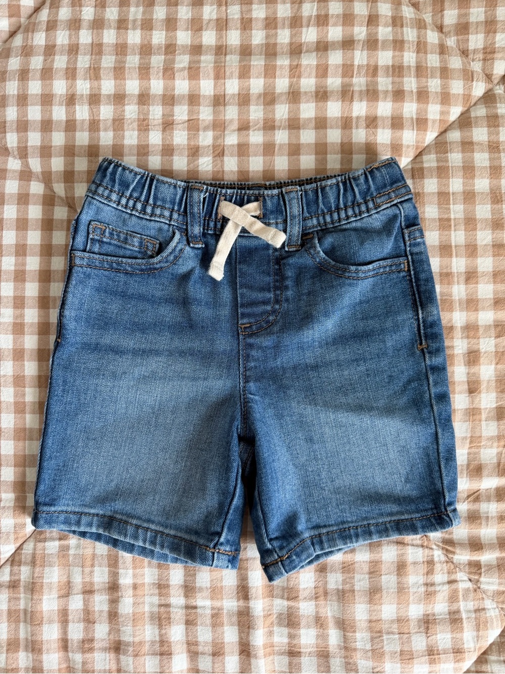 Wonder nation Blue Denim Drawstring Shorts